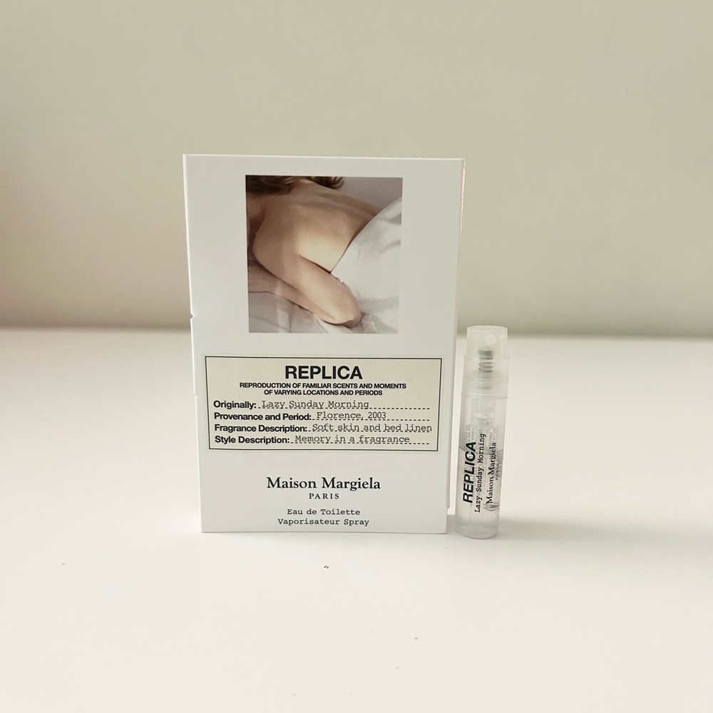 🌸MAISON MARGIELA Replica Lazy Sunday Morning EDT Vial Spray Sample 1.2 mL